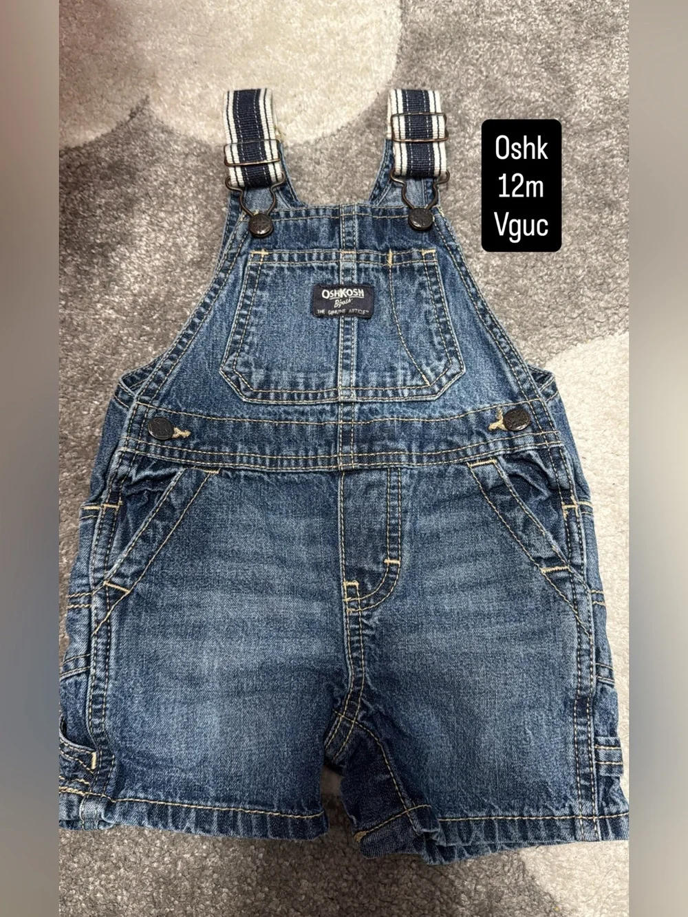 OshKosh B'gosh Blue Denim Shortalls